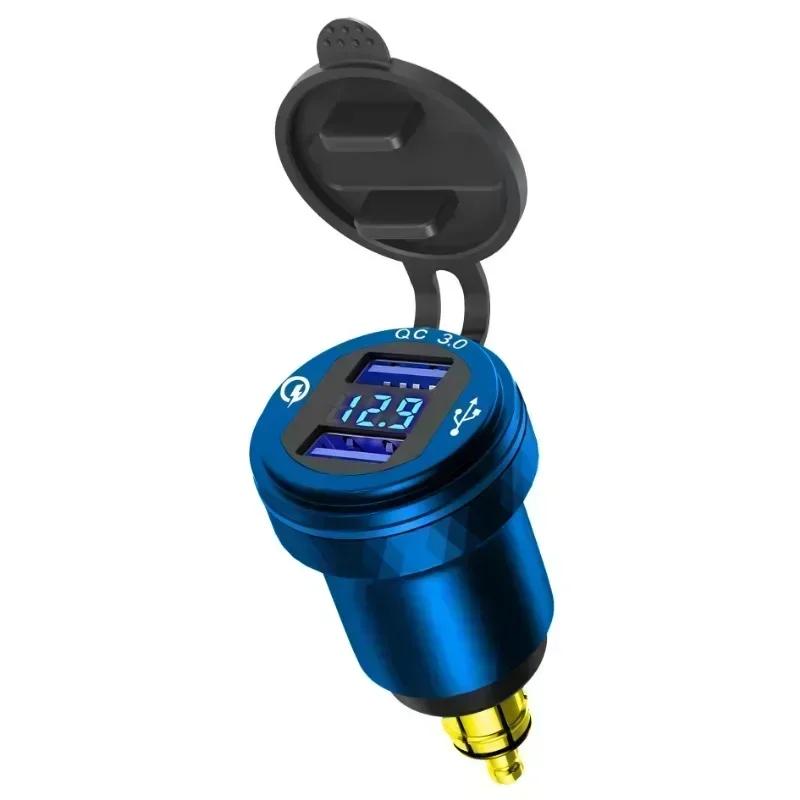 F800R QC3.0 Dual USB зарядное устройство адаптер питания Hella DIN разъем для BMW F750GS R1250GSA G650XGS