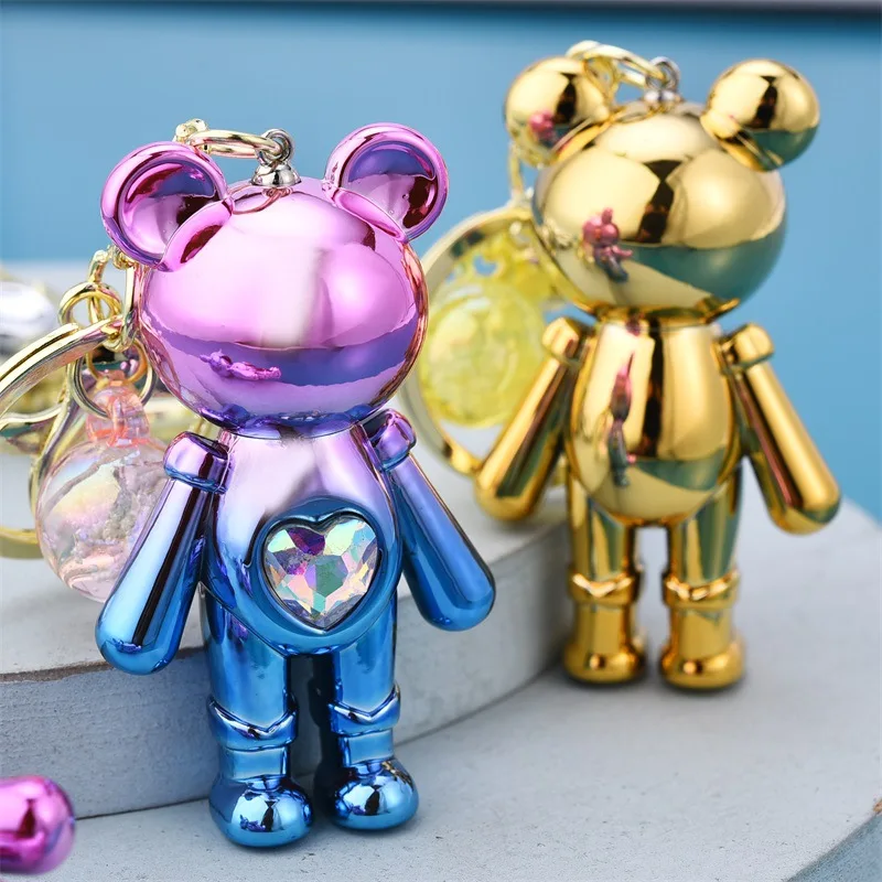 

Креативный красочный брелок с надписью «Love Стразы»