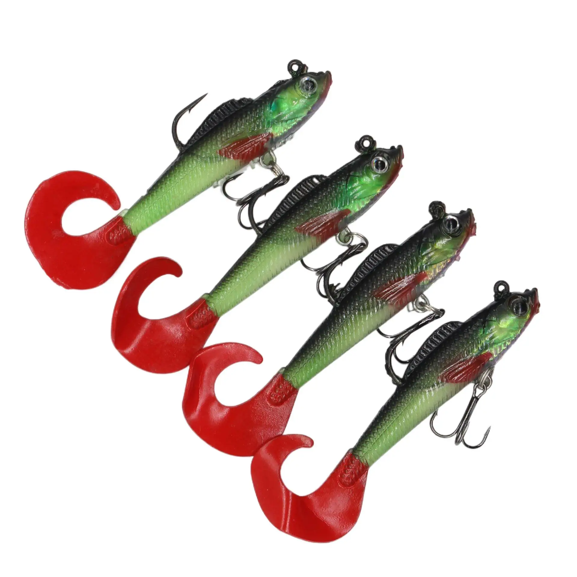 

ZWICKE Swim Tail 85mm 8.5g Fishing Lure Jig Wobbler Soft Baits Artificial Silicone Bait for Sea Bass Carp Spoon Fishing Tackle