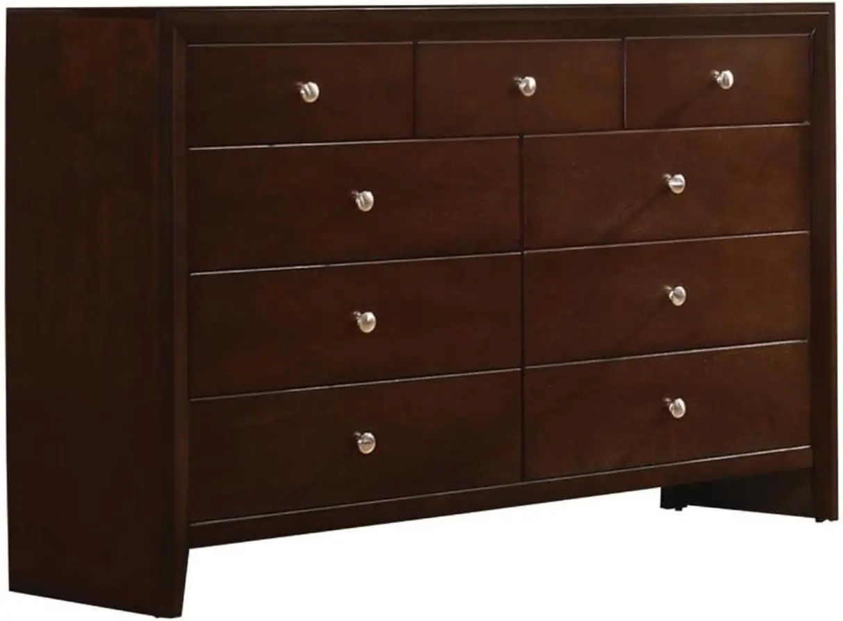 

9-Drawer Dresser Rich Merlot 201973