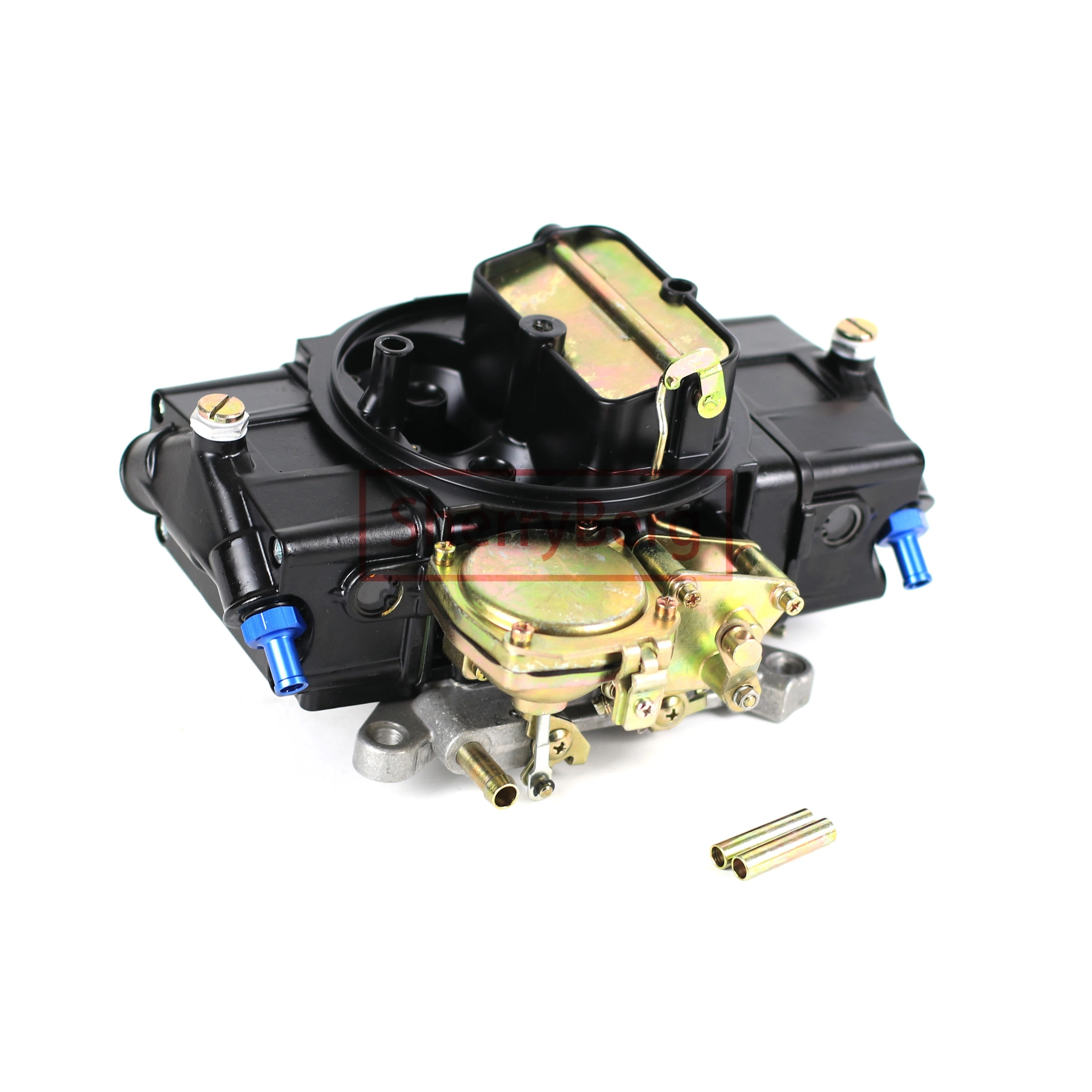 

SherryBerg Carburador Carburettor Carb Rep. For HOLLEY CARBURETOR 600CFM 600 CFM Manual Choke Vacuum Secondaries 4 Barrels Black