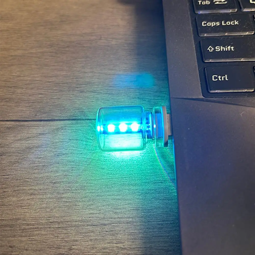 Портативная мини-лампа для чтения USB 5 В 3 светодиода