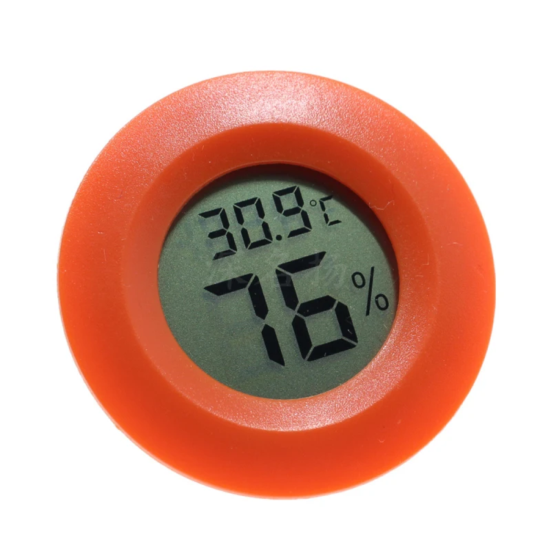 

Lcd Display Temperature Humidity Meter Detector Humidity Temperature Measuring 2in1 Refrigerator Thermometers Car Thermometer