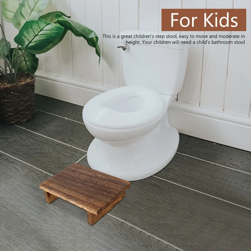 Wooden Step Stool For Adults, Bed Stool For High Beds, Kitchen, Bathroom, Closet, Great Wood Step Stool For Adults Kids images - 6