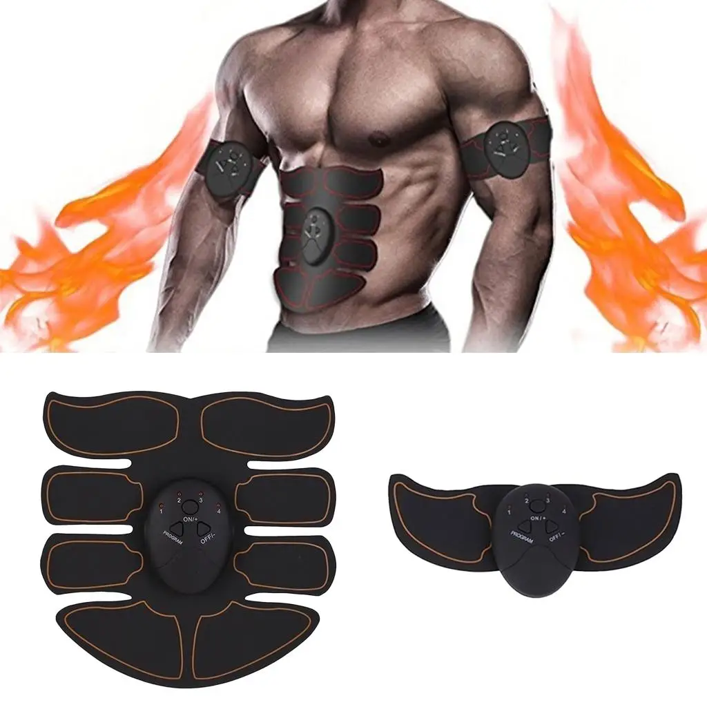 

Muscle Abs Stimulator Abdominal Fitness Hip Leg Arm Training Electric Body Belt