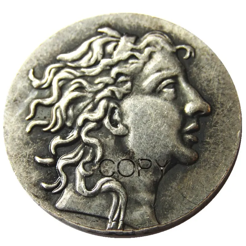 G(39) митрадат VI,Silver Stater, 84 BC портрет в прекрасном стиле. Редкие посеребренные копировальные монеты