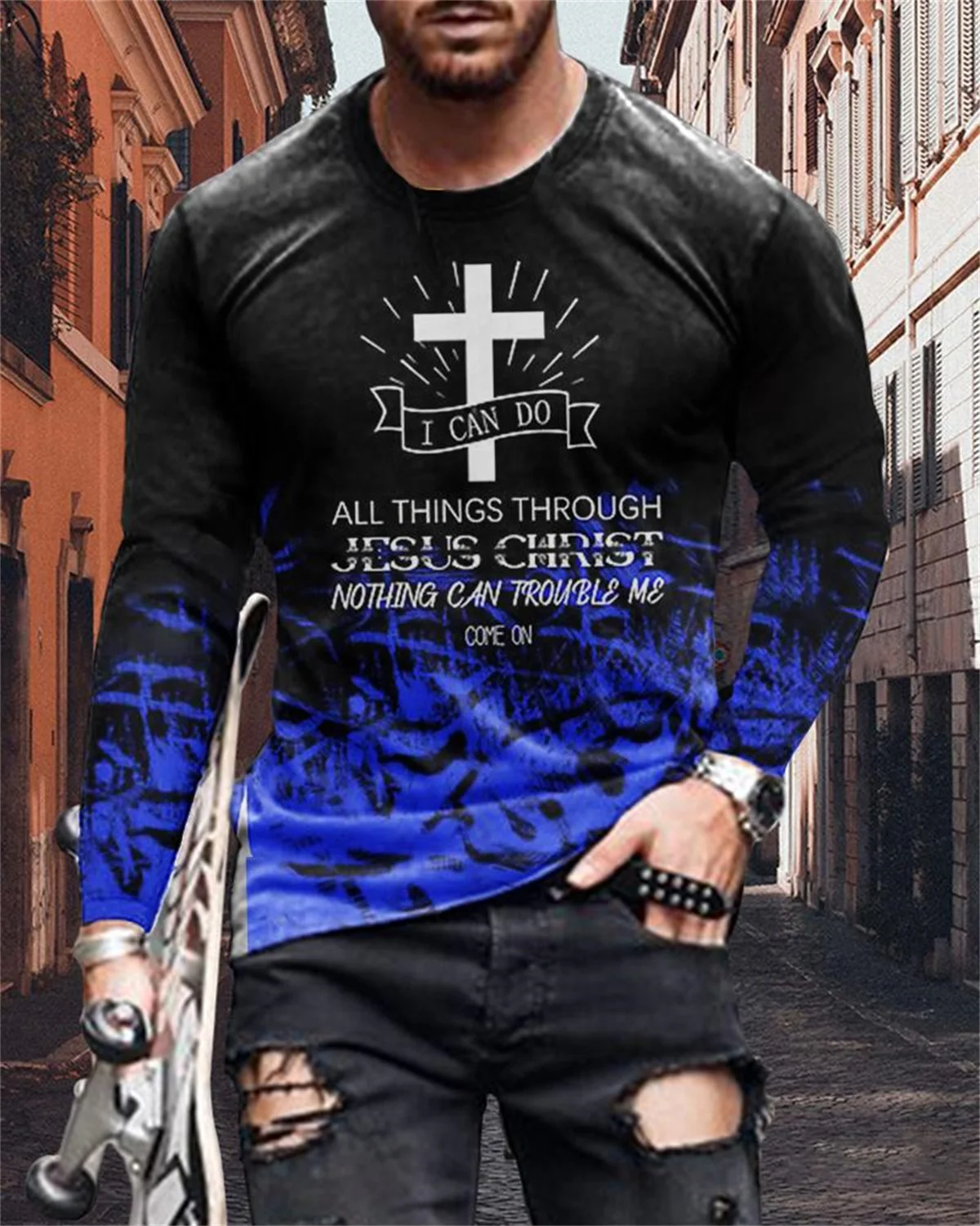 2022 SS мужская повседневная спортивная футболка с 3D принтом черепа уличный тренд