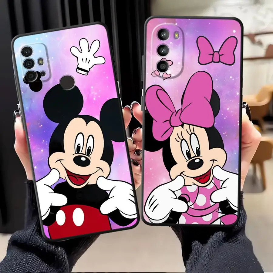 Фото Чехол Disney Mickey Minnie Sweet для Motorola Moto G22 Edge40 G71 G52 G53 G30 G32 Edge 20 Pro 30 Lite G60s G50 G51 G73 №1