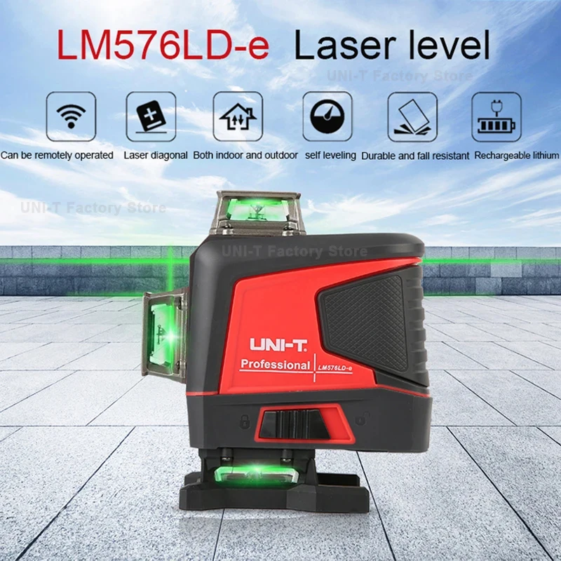 Лазерный уровень UNI-T LM576LD E 16 линий