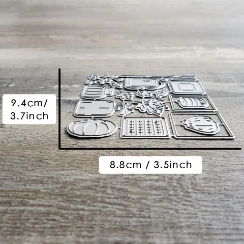 Catlove Осенний план металлические штампы для скрапбукинга