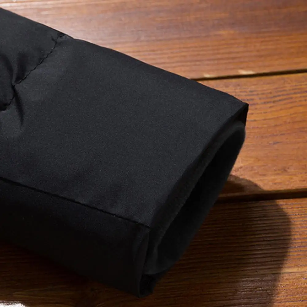 Winter Mannen Jas Hooded Slim Fit Lange Mouwen Koord Zakken Windjack Voor Dagelijks Dragen