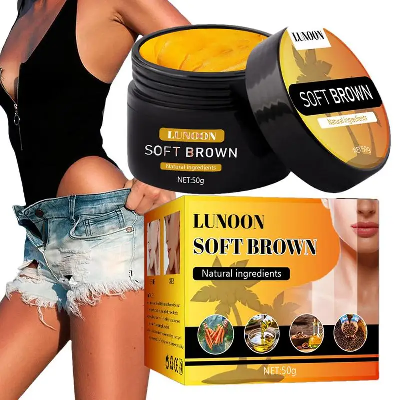 

50g Intensive Tanning Luxe Gel Tanning Cream Sun Tanner Oil Self Solarium Cream Body Face Bronzer Self Tanners Lotion Cream