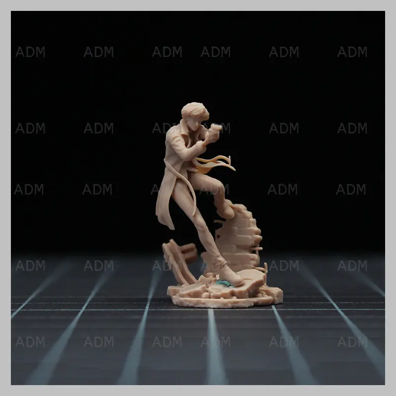 

1/64 or 1/43 Resin Figure Model Kits A Japanese Anime Character Spike Resin Model GK Model Diorama Unpainted DIY Toy