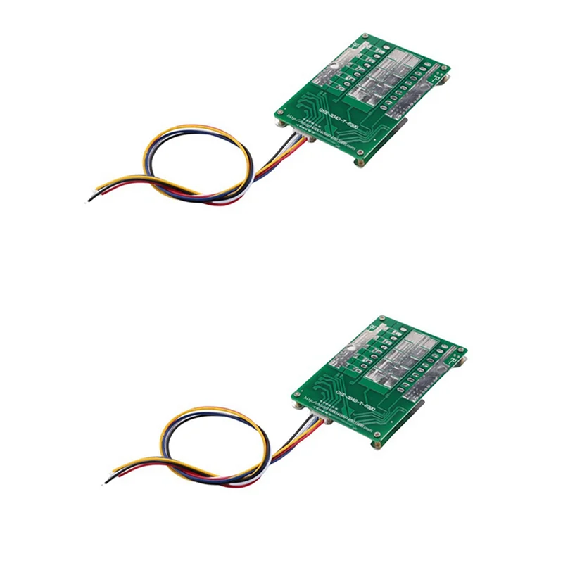 

2Pcs 4S 12V 800A BMS LiFePo4 Lithium Iron Phosphate Battery Protection Board with Balanced Charging for Car Motorcycle