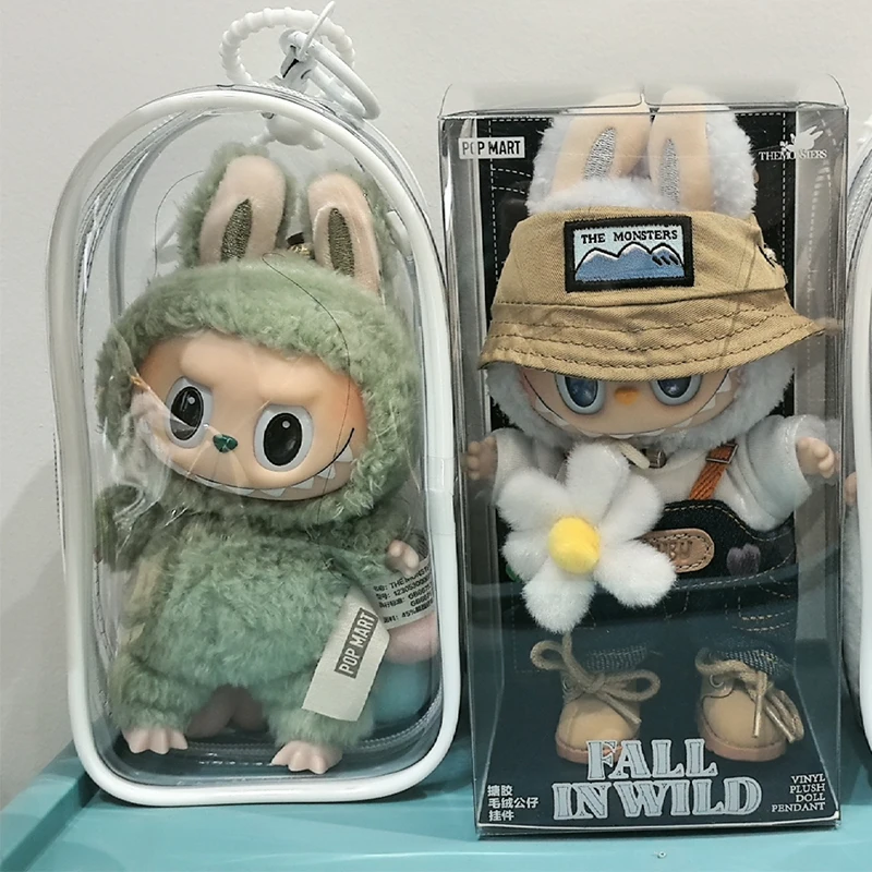 Виниловый защитный чехол Labubu Hd Аниме Аксессуары для кукол Macaron Spring Wild Home Series