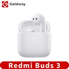 TWS-наушники Xiaomi Redmi Buds 3, беспроводные Bluetooth-наушники с двойным микрофоном и шумоподавлением, QCC 3040 чип, водонепроницаемые наушники