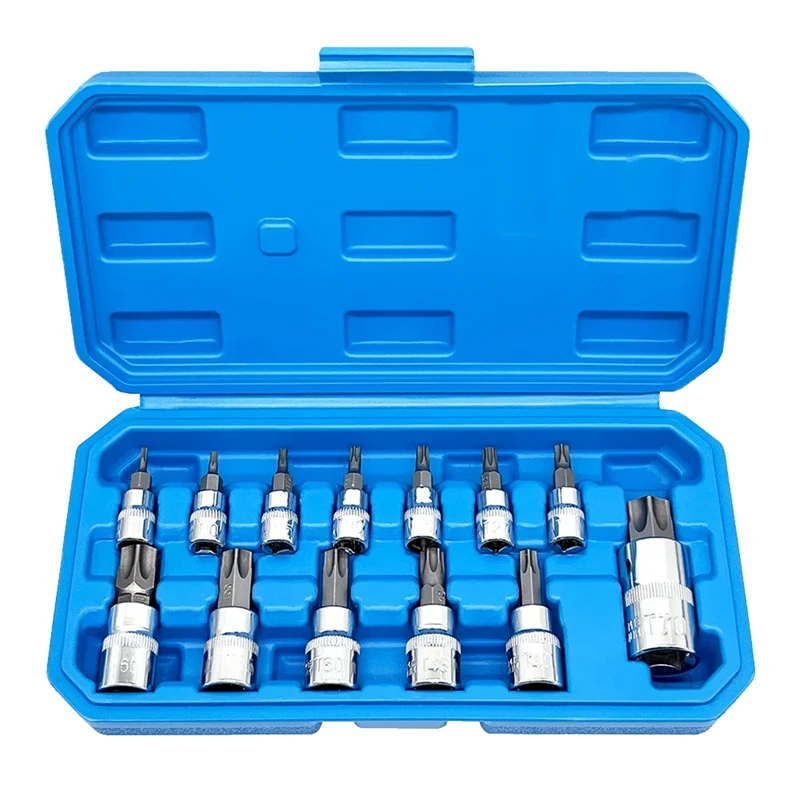 13 шт. Звездные звездообразные наконечники для розеток розетки CRV 1/4 дюйма 3/8