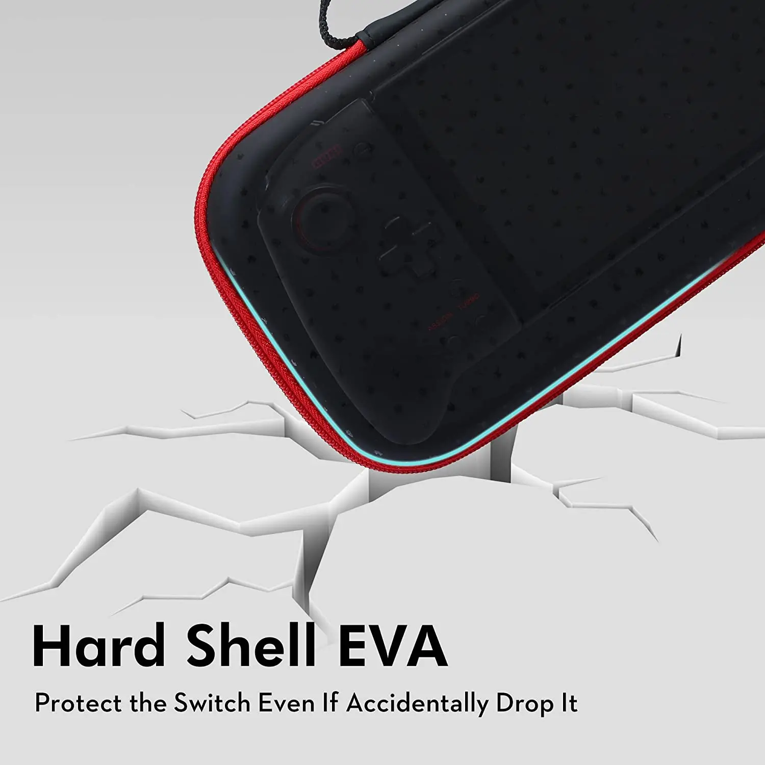 Carrying Case for Hori Split Pad Pro Portable Hard Shell Carrying Case for Switch Hori Split Pad Pro & Binbok Joy Pad C images - 6