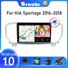 Автомагнитола 2din для KIA Sportage 4 KX5 2016-2018, Android, мультимедийный видеопроигрыватель, GPS-навигация, 2 Din, стерео, DVD, аксессуары, динамики