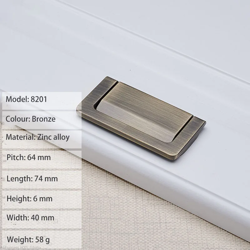 1 шт. ручка-татами из цинкового сплава | Ручки для шкафов