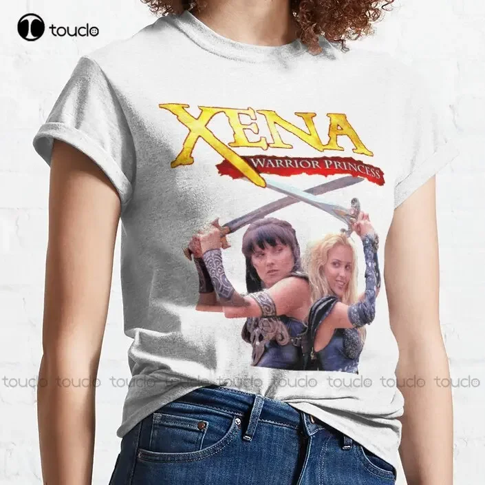 Xena And Callisto Classic T-Shirt Warrior Princess Black Tshirt For Women Make Your Design Funny Art Streetwear Cartoon Tee