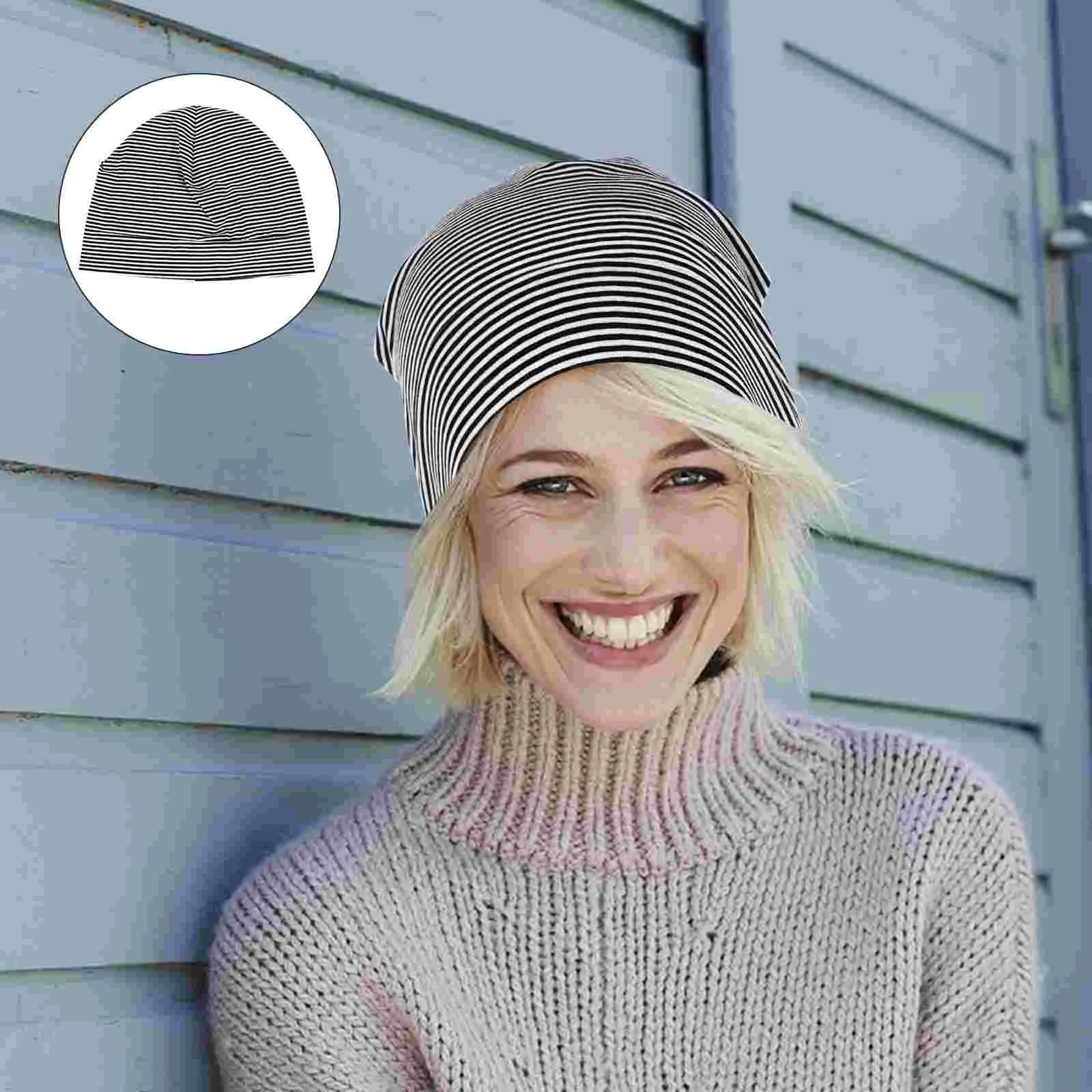 

1Pc Supple Elastic Comfortable Breathable Multi-functional Cotton Hat Supple Hat