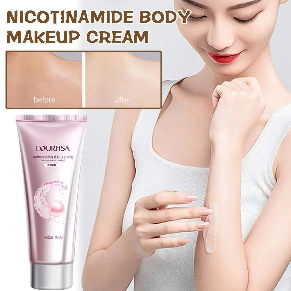 

100g Instant Body Whitening Cream Improves Dullness Brightening Moisturizing Skin Whitening Suitable for Dark Skin Conceale O6B5