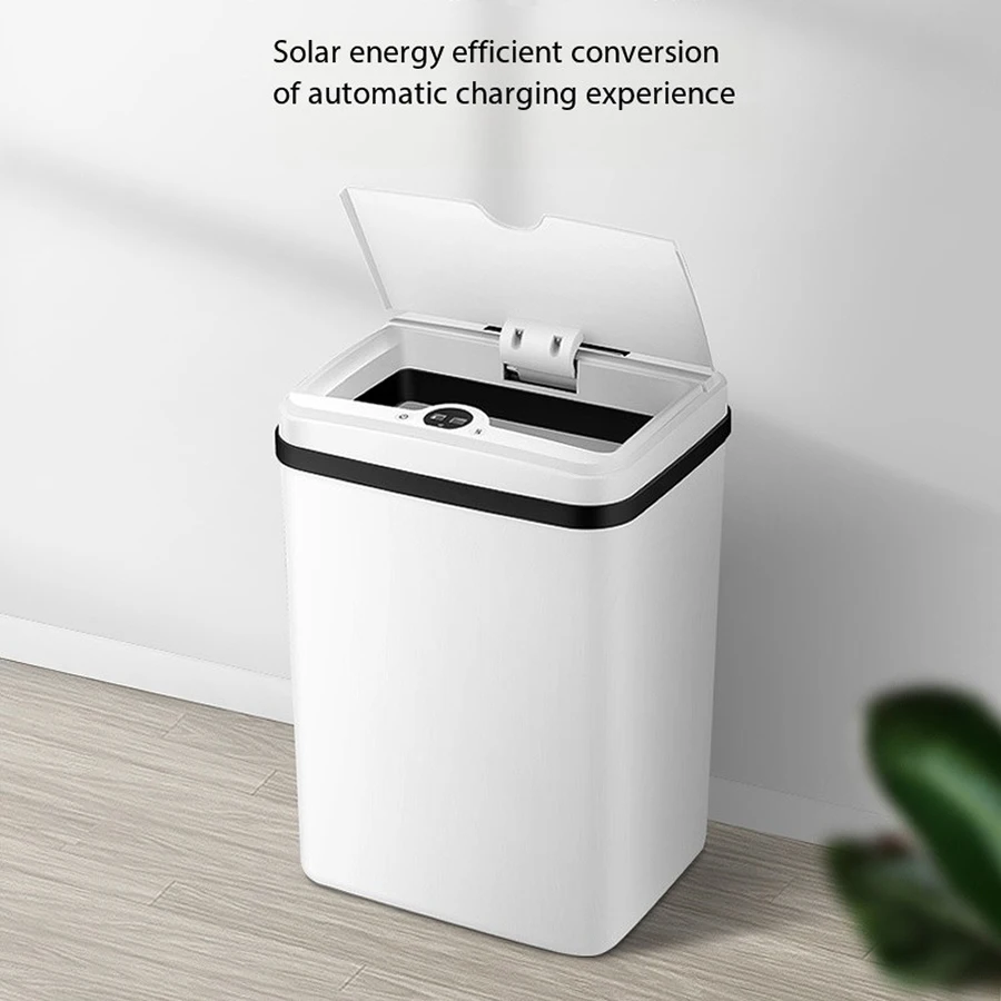 Умная мусорная корзина с зарядкой от энергии умная автоматической индукцией для