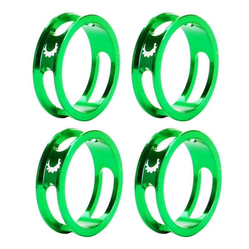 

4 шт., распорка для велосипедной гарнитуры из алюминиевого сплава