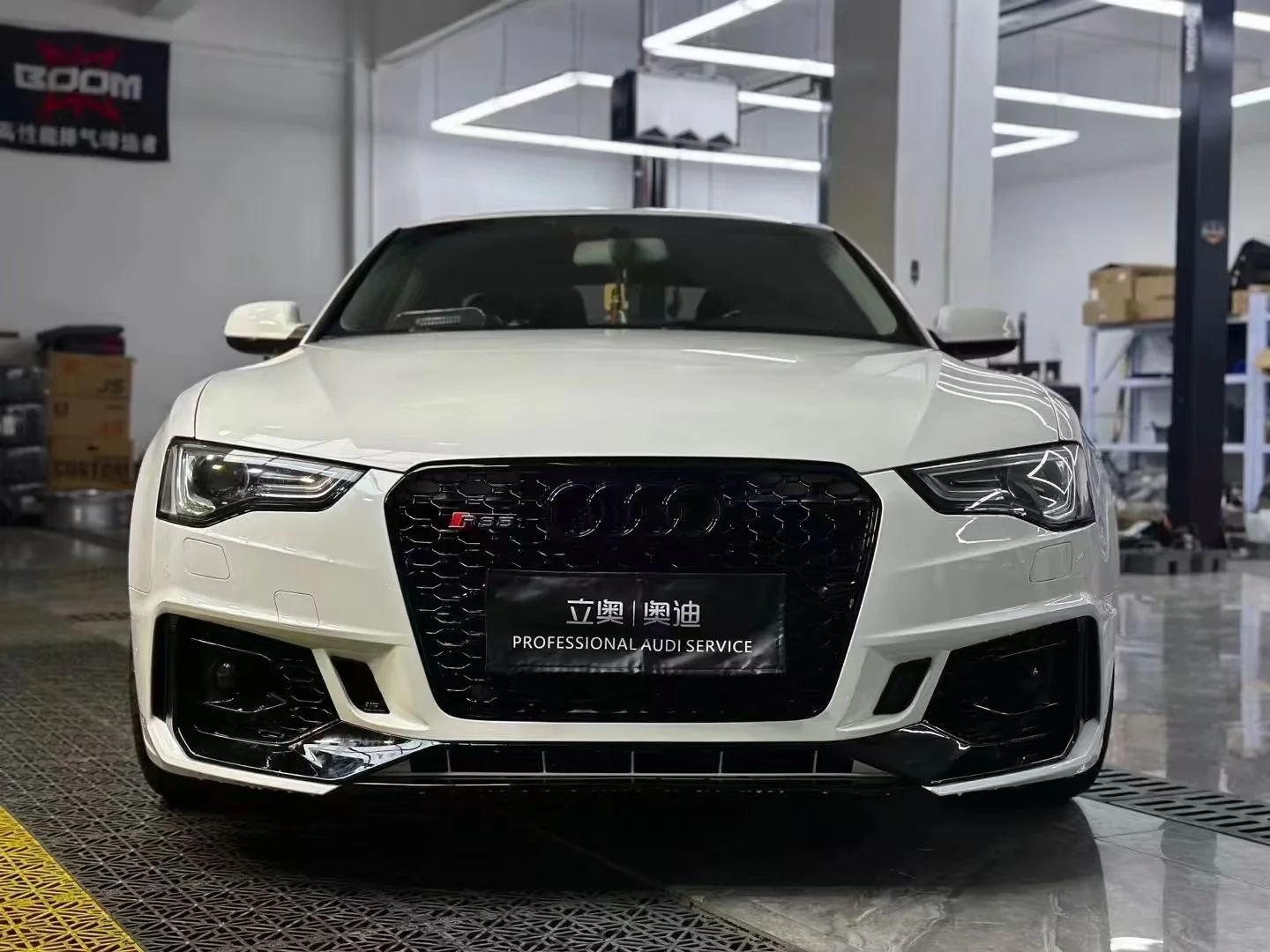 B8.5 A5 S5 TO B9 RS5 автомобильный Bodykit подходит для Audi 2012-2016 замена переднего бампера в