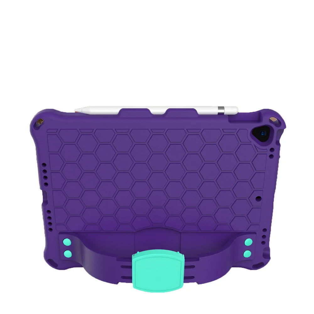 

Детская модель для iPad 7 10,2 (2019), чехол из ЭВА с сотовым дизайном и подставкой, чехол для планшета с защитой от падения, противоударный защитный чехол