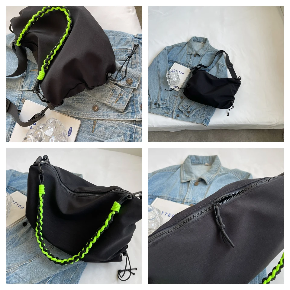 Женские сумки-мессенджеры нейлоновая женская сумка через плечо сумки-тоут