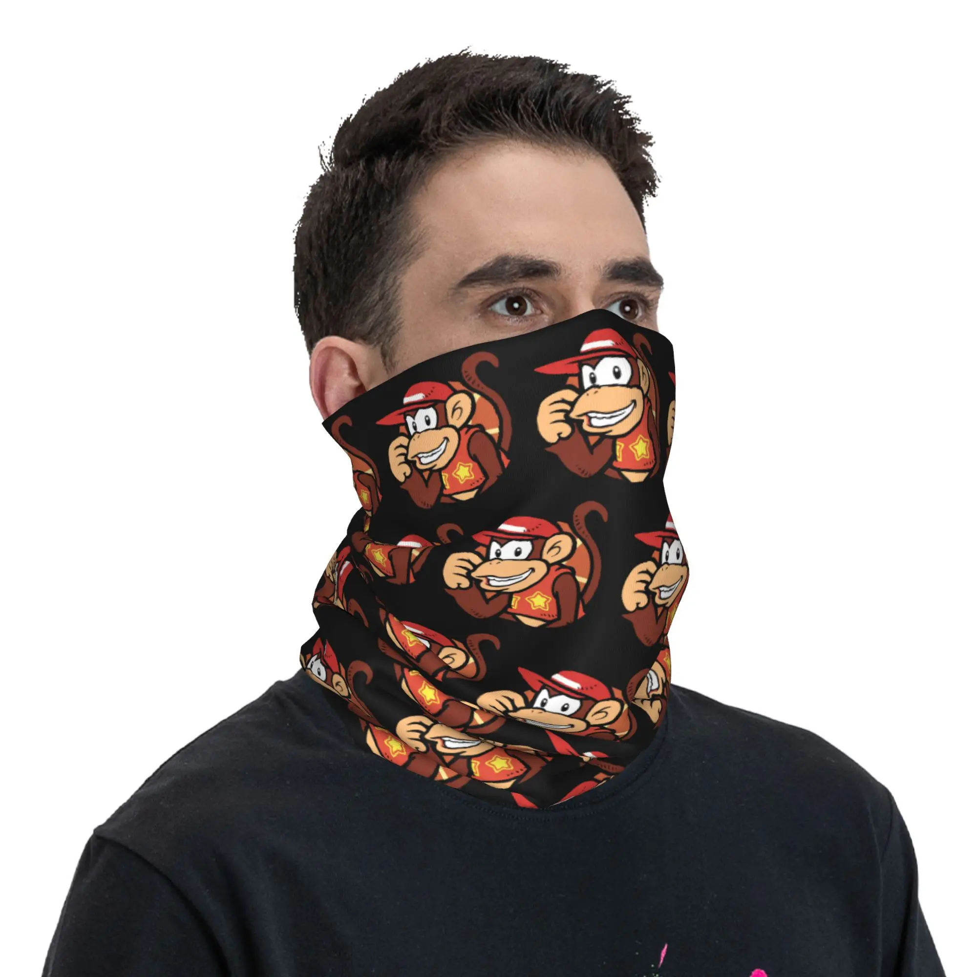 Пользовательские D-Donkey Kongs электронные игры бандана для шеи теплые женские и