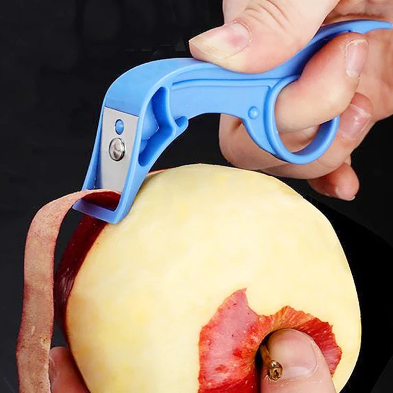

Fruit Peeler Orange Apples Cutter Vegetable Stainless Steel Peeling Ring Portable Manual Peeler Potato Cutter Home Kitchen Tools