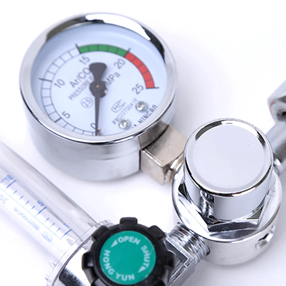 Аргоновый Регулятор 0-25 МПа аргон CO2 Mig Tig расходомер газовый регулятор сварочный