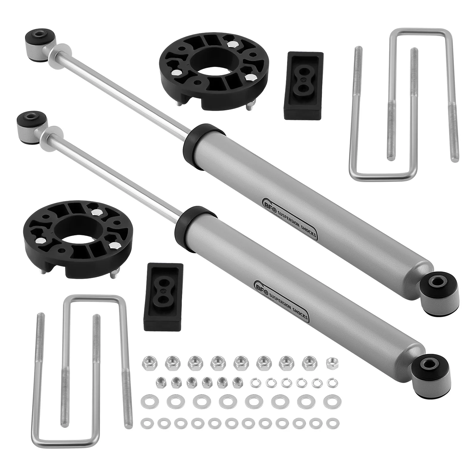 Комплект подъемника 2 дюйма с рычагами управления и ударниками для Ford F150 2009-2020