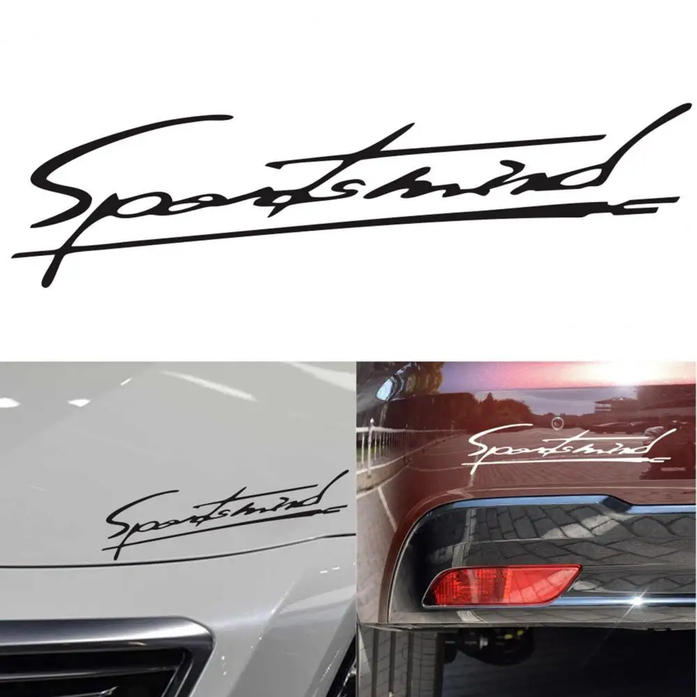

Car Decorative Sticker Sun Resistant Car Styling Sticker Front Headlight Sport Letter Car Sticker