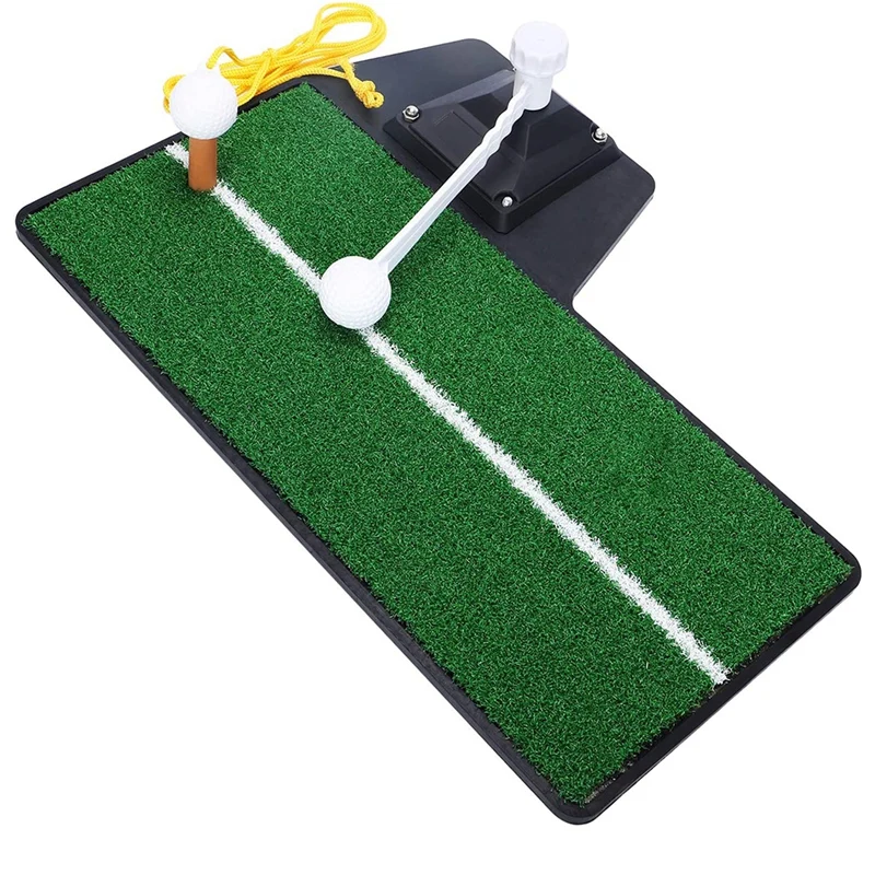 

ELOS-Golf Swing Trainer And Golf Swing Training Aid,3 In 1 Golf Swing Trainer Mat,Golf Practice Swing Mat Golf Hitting Mat
