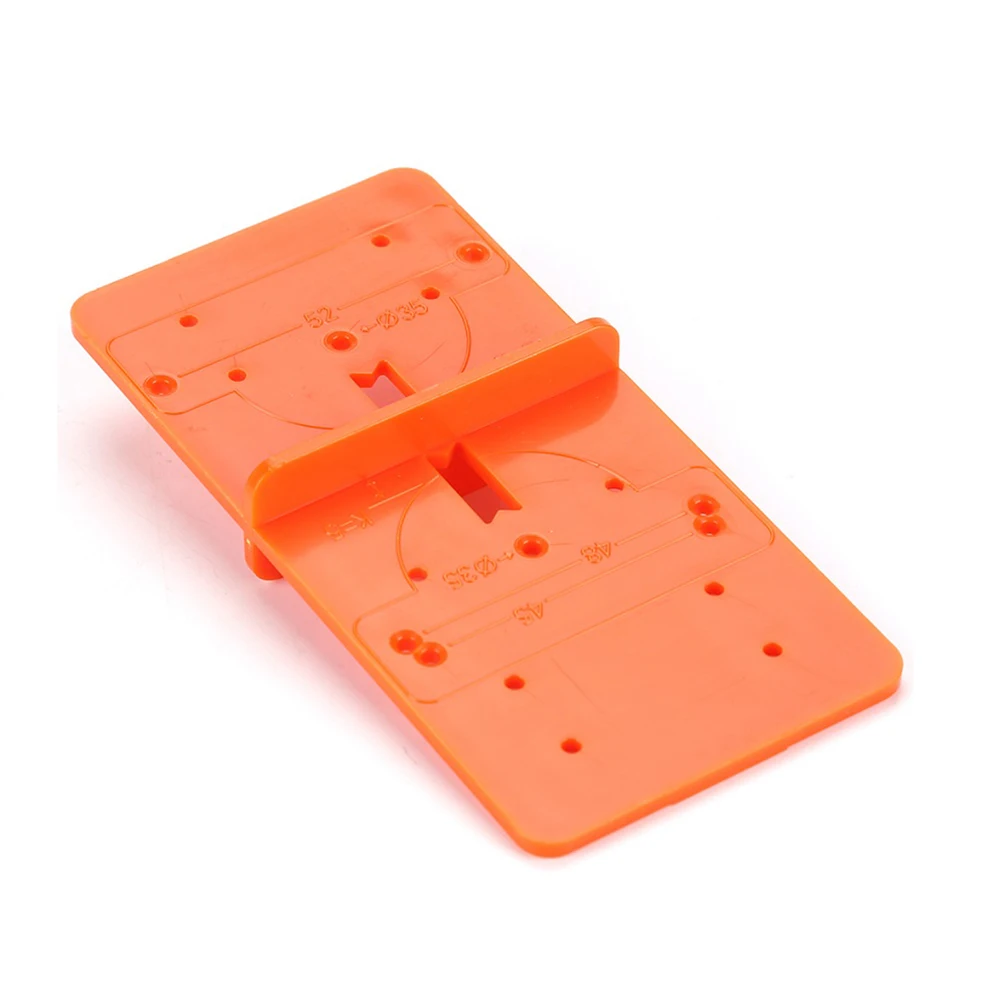 

35/40 мм направляющая для сверления петель, установка петель, приспособление для дверного шкафа, локатор отверстий для петель, практичный деревообрабатывающий инструмент