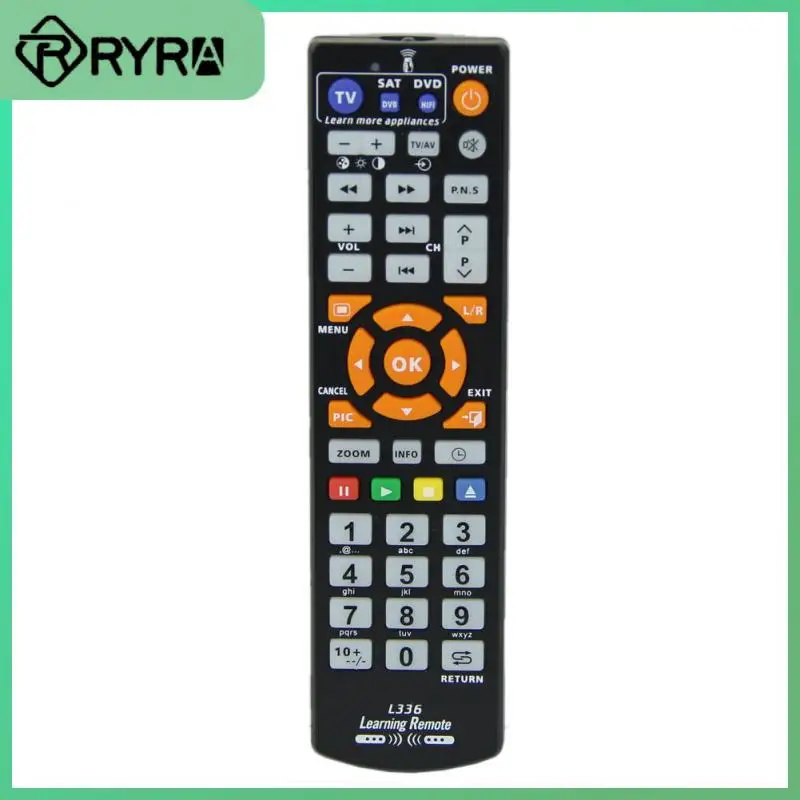 

Smart Remote Control Universal L336 Copy Learning Controller Tv For Tv Cbl Dvd Sat Stb Dvb Hifi Tv Box Vcr Str-t High Quality Ir