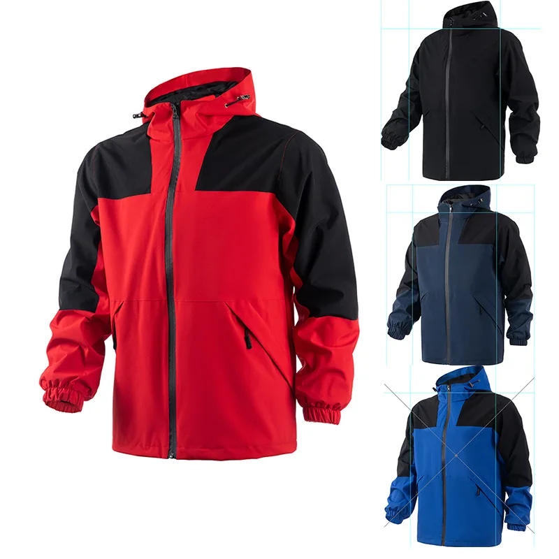 

2023 Bomber Jacket Men's Windbreaker Zipper Jacket Spring Autumn Casual Work Jacket Fashion Outdoor Adventure Jacket