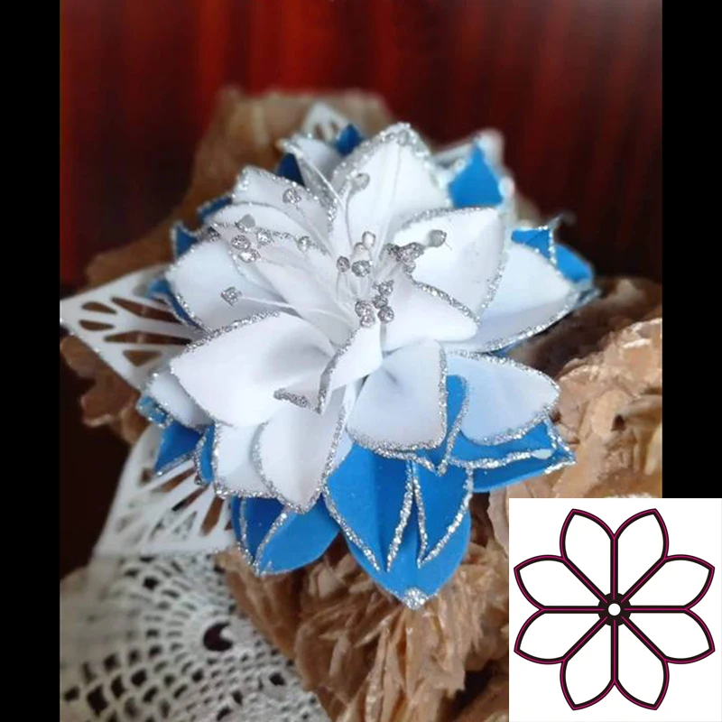 

Новые красивые цветы, металлическая форма для высечки, рельефное украшение для фотоальбома «сделай сам»