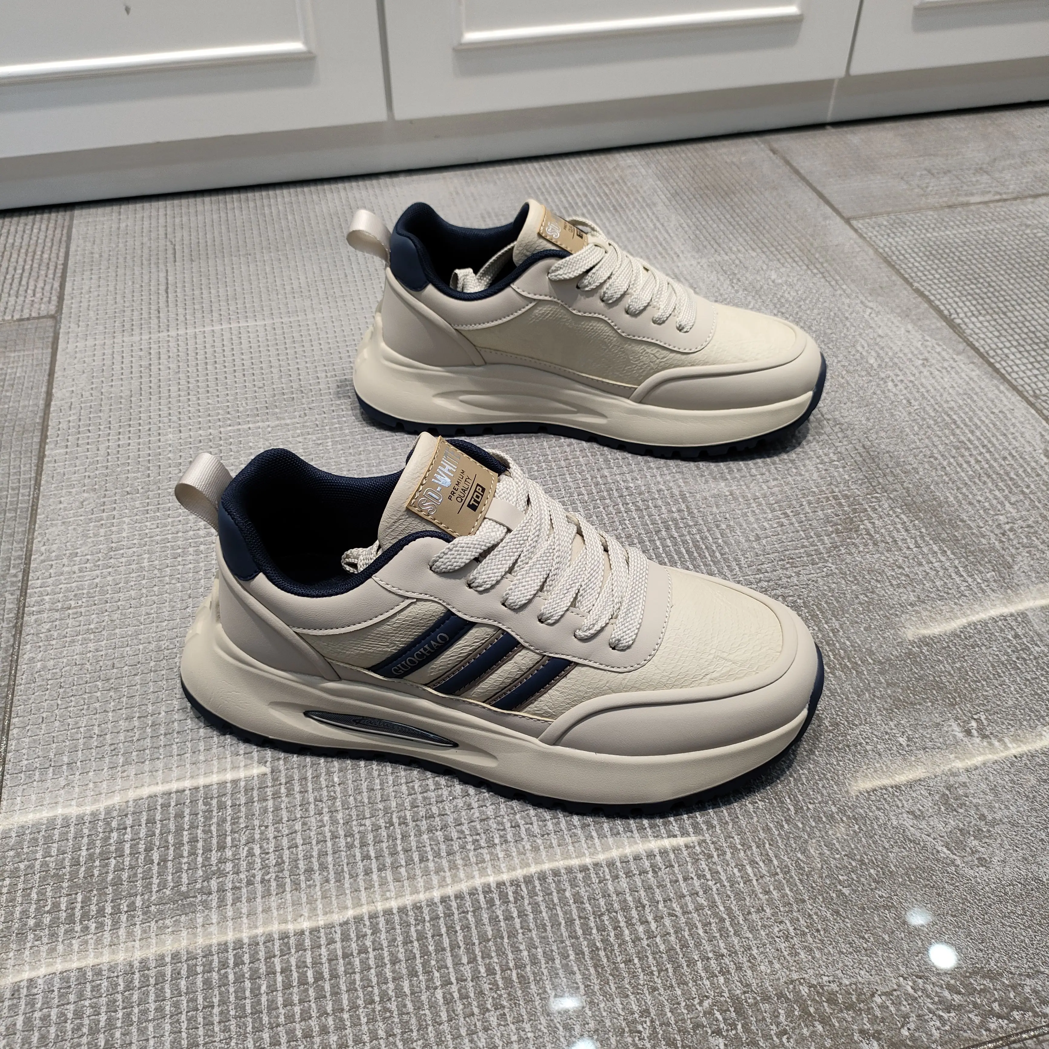 Sports and Leisure Waffle Cortez Lightweight Shock Absorption 2024 Autumn Winter New Ozhouzhan Running Shoes All-Matching...