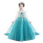 Платье детское, платья принцессы, костюмы на Хэллоуин для девочек, платья для косплевечерние, платья для детей