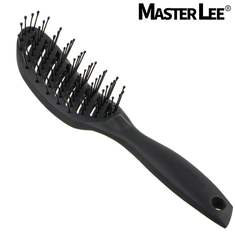 

Curved Sparerib Comb Hairdressing Tools Anti-static Hollow Massage Comb Hairdressing Comb