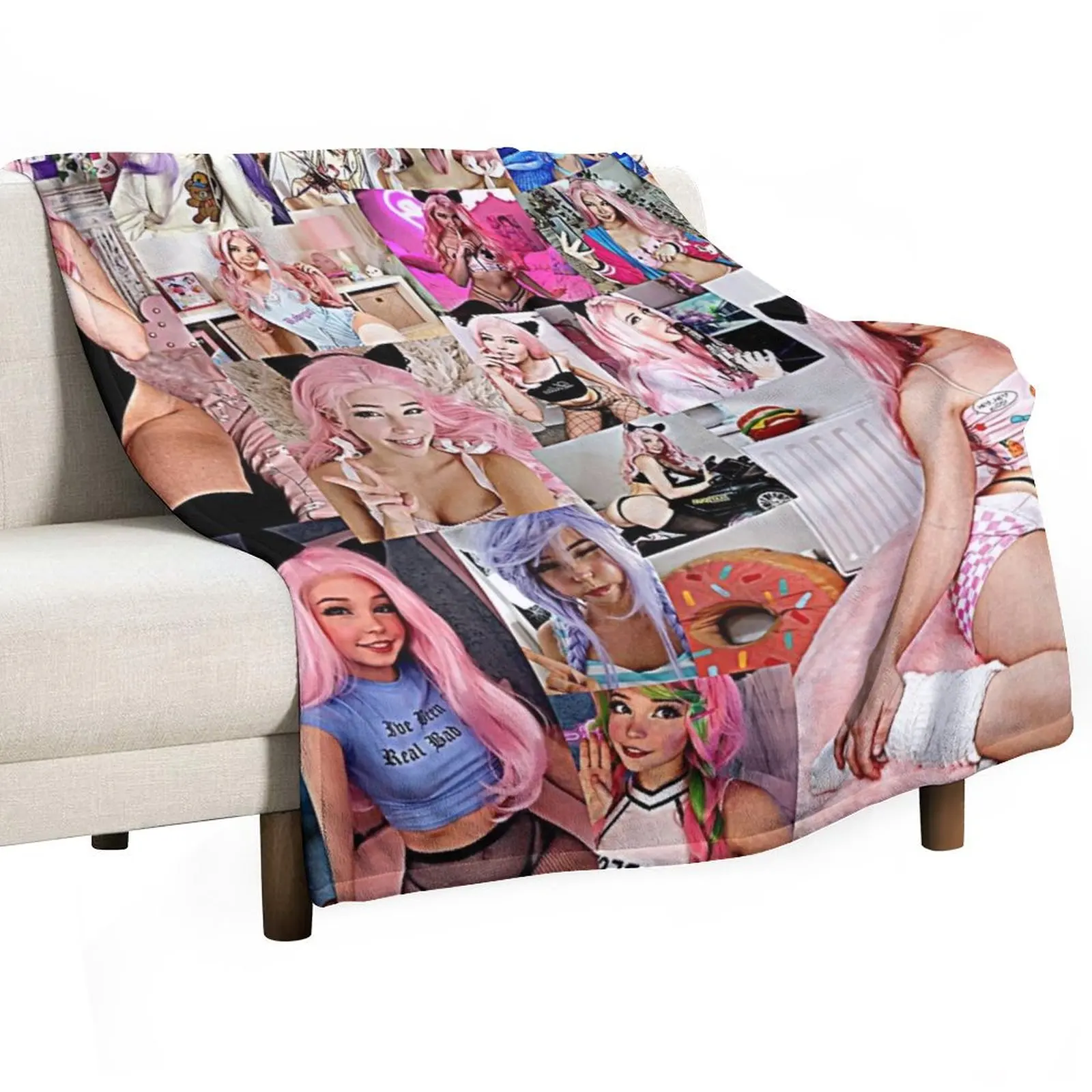 Одеяло Belle Delphine одеяла и пледы для пикника