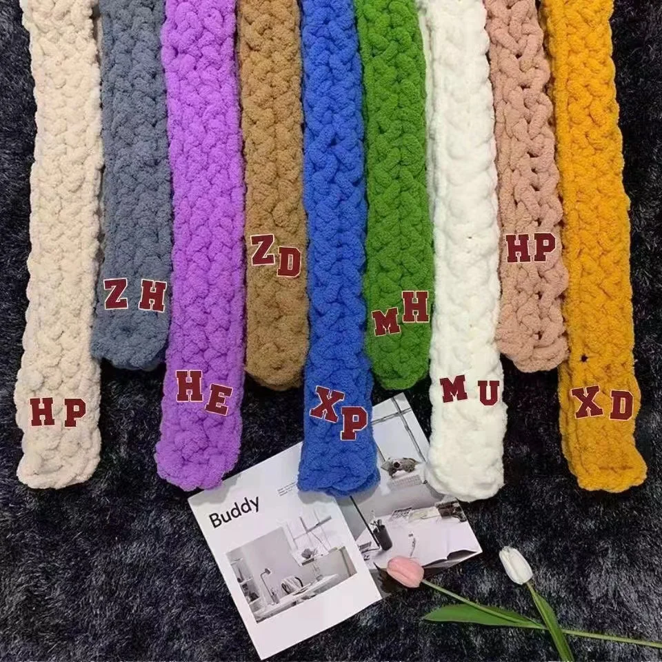 

Creative Hnadmade Finger Scarf Wolen Yarn Thread Multiple Color Best Gift For Friends Christmas Present