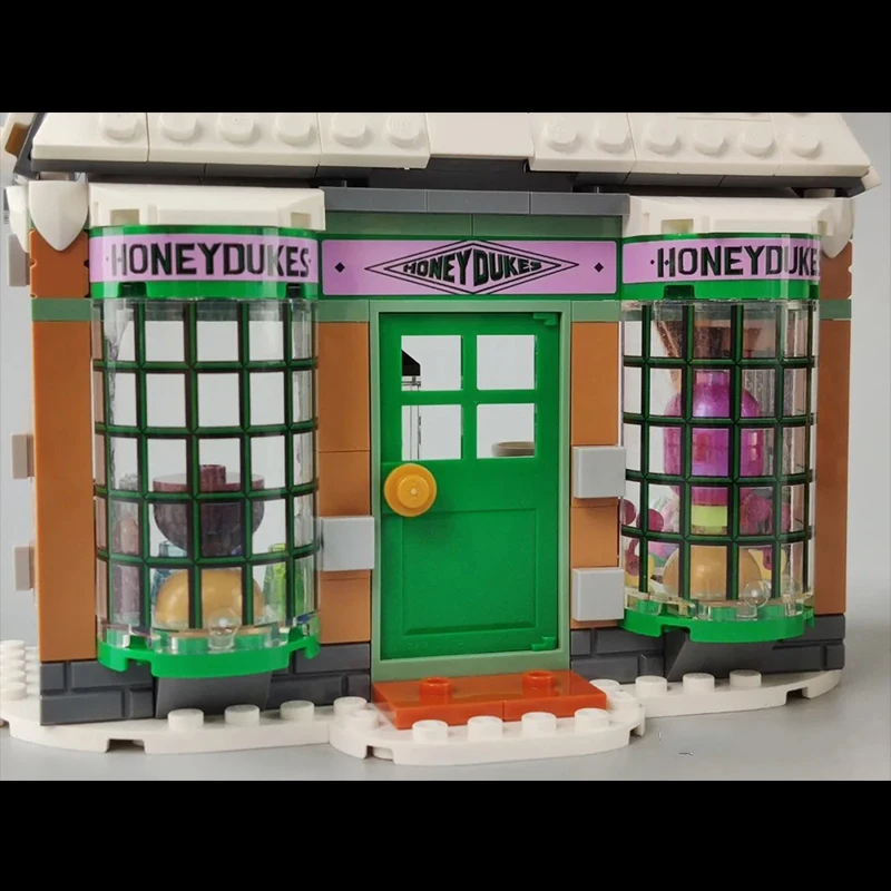 851 шт. креативные строительные блоки 76388 с 7 фигурками MOC игрушки подарок для детей