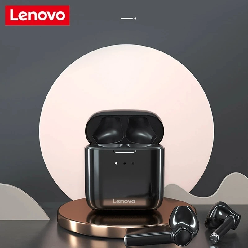 

Lenovo QT83 TWS bluetooth 5.0 Earphone Wireless Stereo Smart Touch Headset Running Handsfree Headphone Dual Stereo HIFI Bass