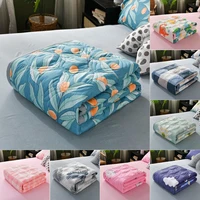 summer soft comfortable quilt washable skin friendly sofa bed nap quilt home bedding cover blanket